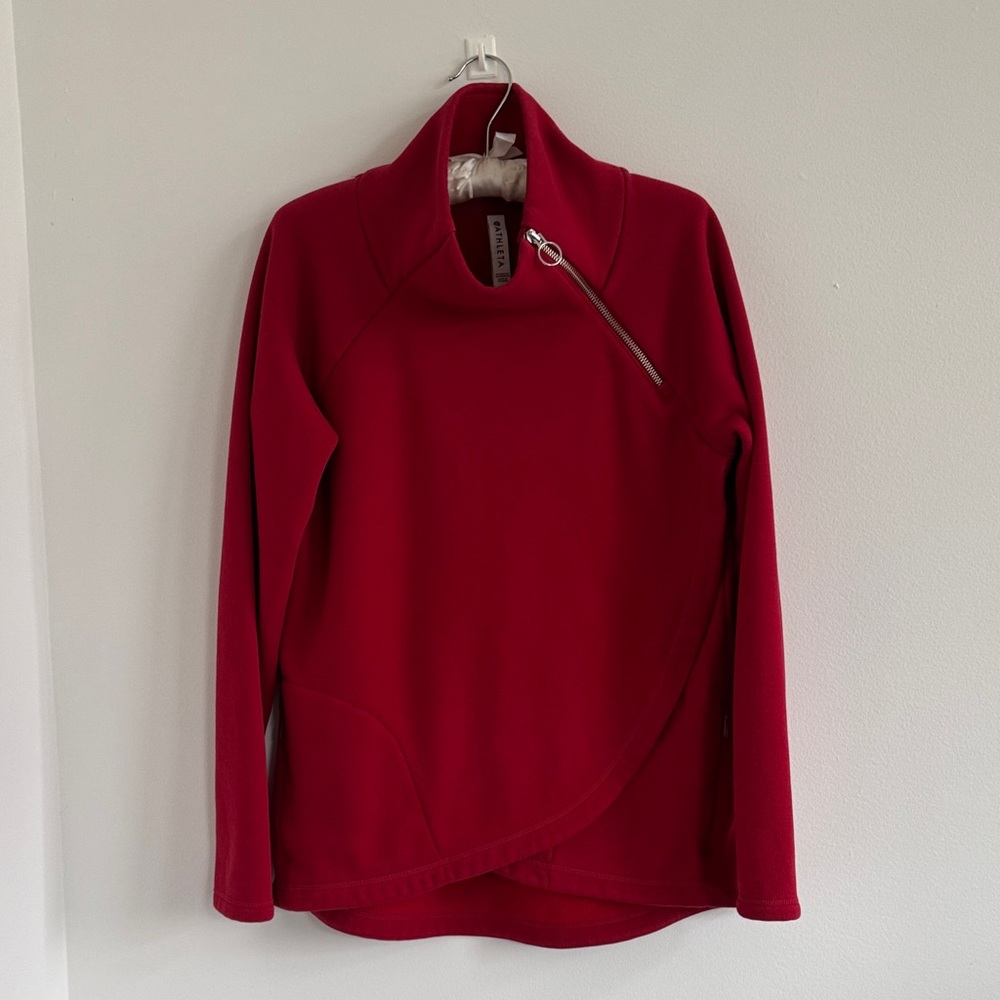 Athleta Asym Cozy Karma Pullover - Picture 2 of 11